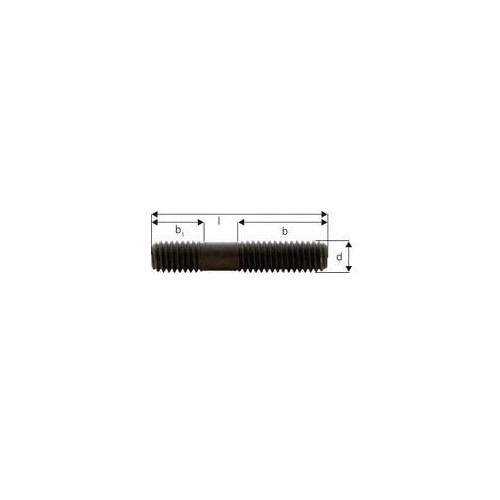 Stift filetat DIN6379, M14x100mm