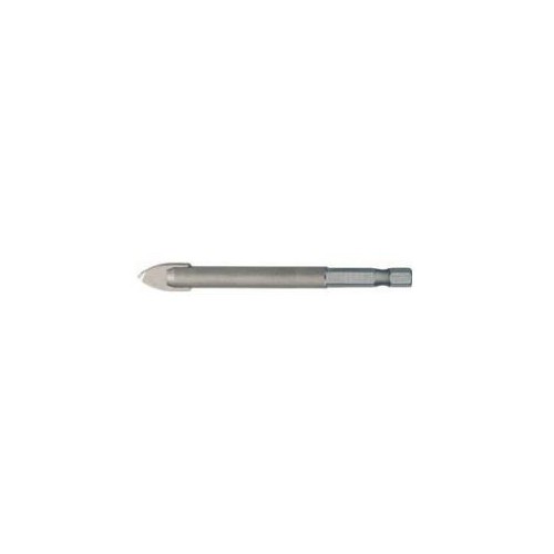 Burghie pt sticla, ceramica CeramicMaster, coada 1/4 QuickBIT 6 canturi, 10x85mm