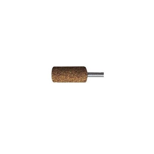 Pietre de slefuit din corindon, cilindrice 10x20mm, coada 6mm, AN 46 N 5B