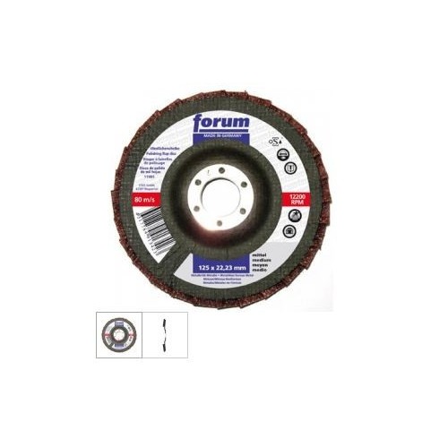 Disc lamelar cu pasla, curbat, 115mm, grosier