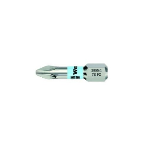 Biti 1/4 DIN3126 C6,3, ptr suruburi, PZ2x25mm, inox