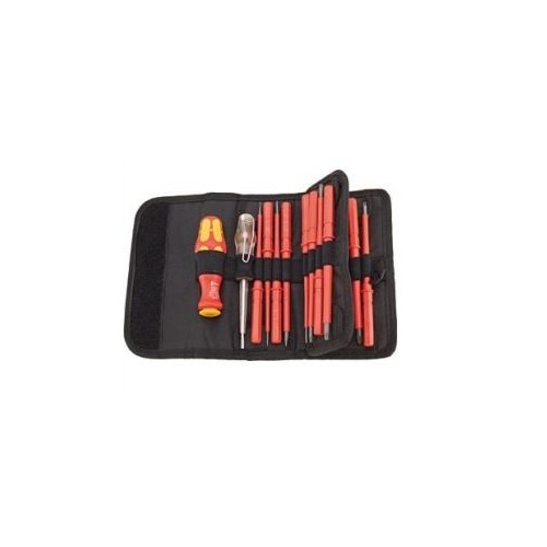 Surubelnite - set, cu lame inteschimbabile, izolate 1000V,  16 buc