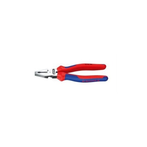 Cleste combinat de forta, cap polisat, 200mm, maner multicomponent