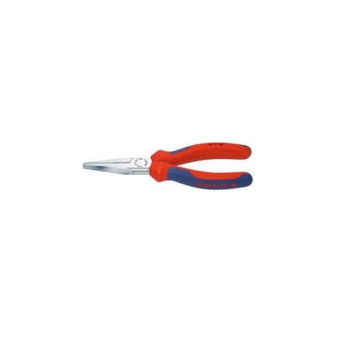 Cleste bacuri lungi, bacuri plate, cap cromat, maner multicomponent, 160mm