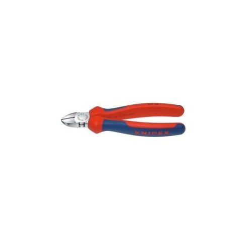 Cleste cu tais lateral, cap cromat, 160mm, maner multicomponent