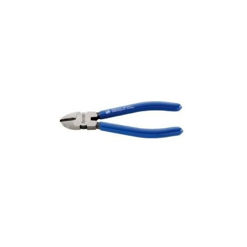 Cleste cu tais lateral, cap polisat, 140mm, maner izol plastic