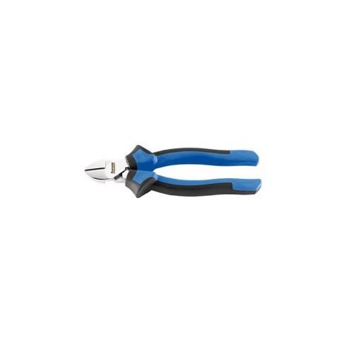 Cleste de forta cu tais lateral, cap cromat, 180mm, maner multicomponent