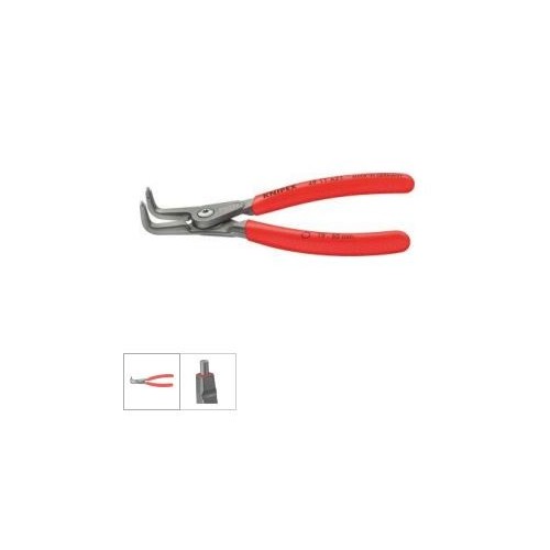 Cleste de precizie pt inele de siguranta, exterioare, indoit, A11