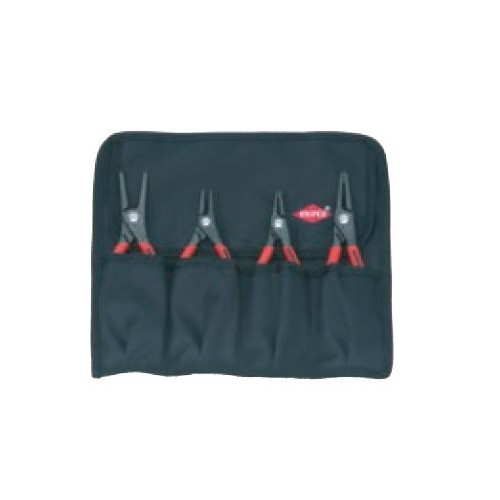 Cleste de precizie pt inele de siguranta - set, 4 buc