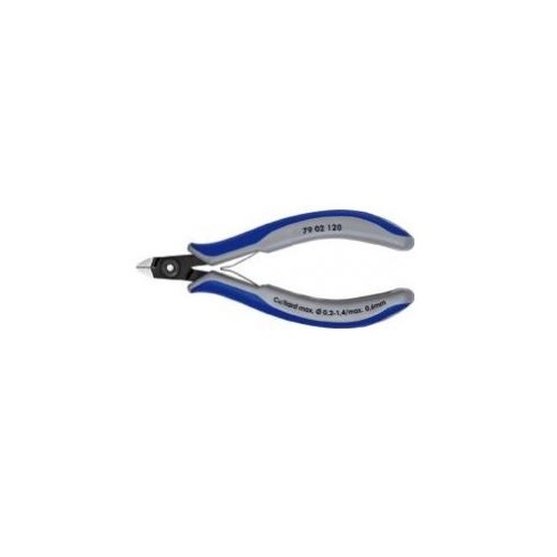 Cleste de precizie tais lateral pt electronisti, faseta foarte mica, cap mini, 120mm