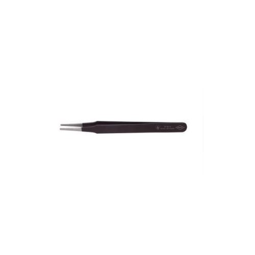 Pesente ESD de precizie, forma dreapta, rotunda, latime cca. 2mm, 120mm, negru