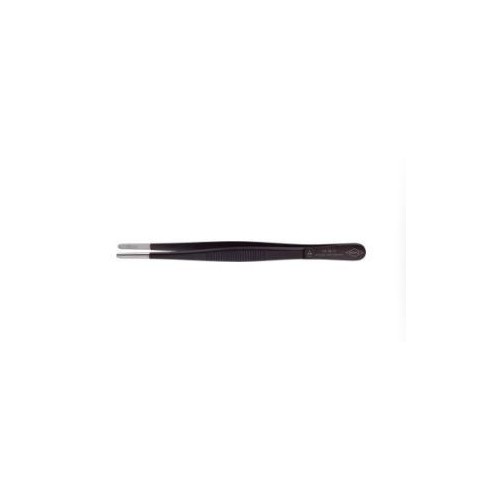 Pesente ESD de precizie, forma dreapta, rotunda, latime cca. 5mm, 145mm, negru