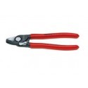 Cap brunat, manere cu izolatie plastic multicomponent, arc de deschidere interior