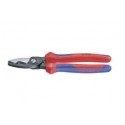 Cap brunat, manere cu izolatie plastic multicomponent