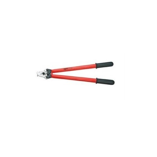 Foarfeca pt taiere cabluri, maner din teava de otel cu izolatie din plastic, izolat 1000V, 600mm