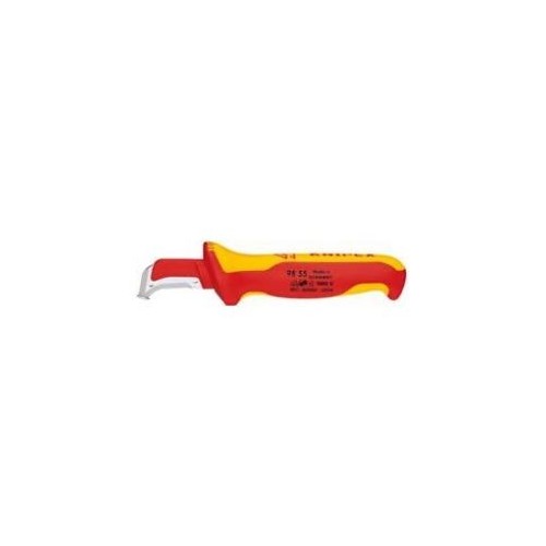 Cutit pt dezizolat cabluri, izolat 1000V, cu carlig, 155mm, lama 38mm