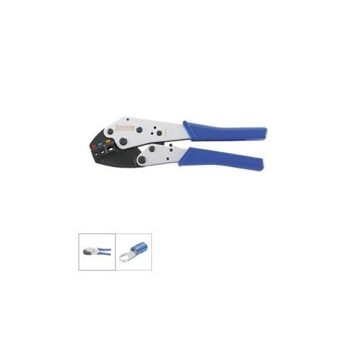 Cleste de sertizare pt papuci de cablu si conectori, 0,5-6mmp, isol.