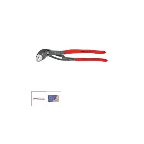 Cleste instalatori, Cobra, 3 1/2, cap polisat, 400mm, maner izol plastic antialunec