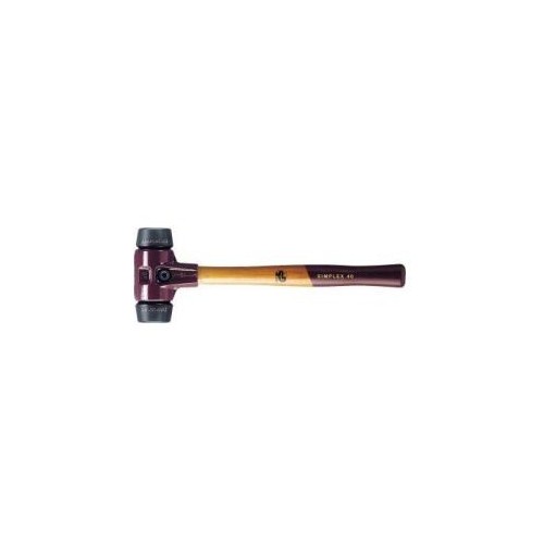 Ciocan cu capete interschimbabile SIMPLEX, capate din cauciuc, duritate medie, 60mm