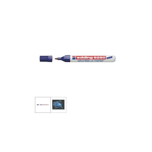 Marker vizibil doar sub lumina UV, latime 5-3mm, Nr. 8280