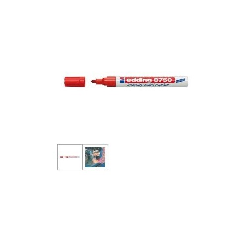 Marker industrial cu vopsea Nr.8750, latime 2-4mm, galben