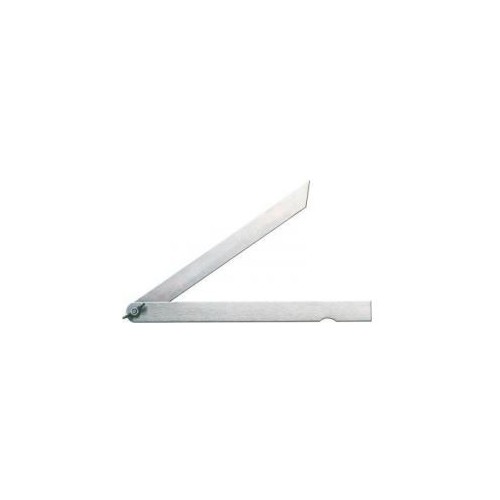 Echer metalic reglabil, din 3 piese, 200x20x3mm