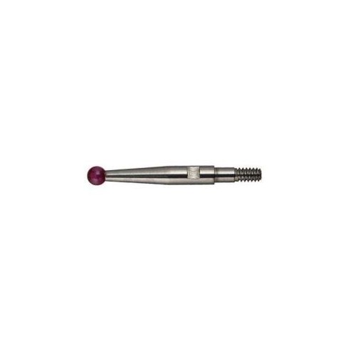Varf palpator pt ceas comor, bila din rubin, D2x12mm