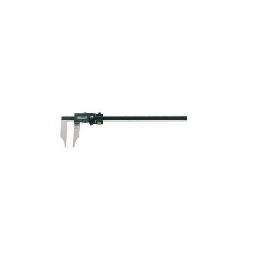 Subler digital fara varfuri, pt atelier DIGI-MET, inox, RS232, cu reglare fina, 300mm