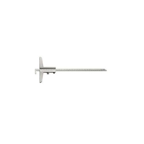 Subler de adancime cu carlig, inox, DIN862, 200mm