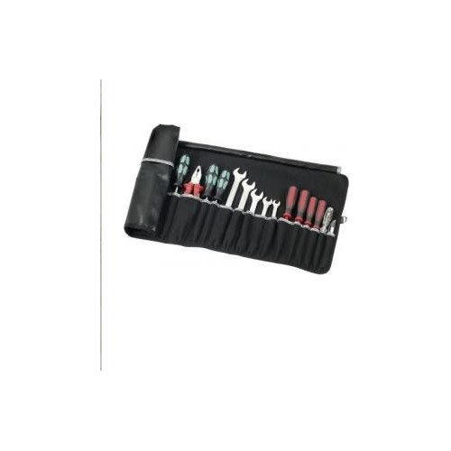 Husa pt scule rulabila, Basic, piele ecologica, 15 compartimente, 660x315mm