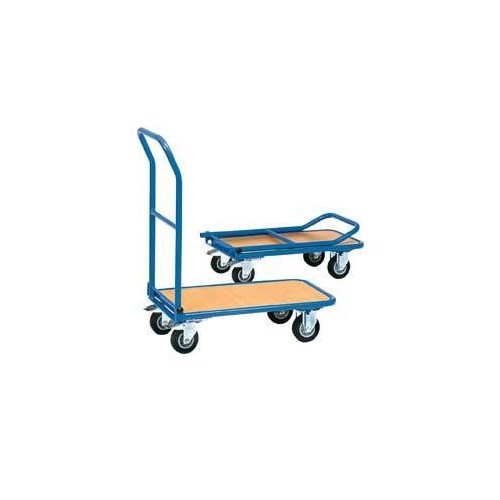 Carucior de transport cu cadru de otel si maner pliabil 1132, tip KW1, 150kg, 720x450mm