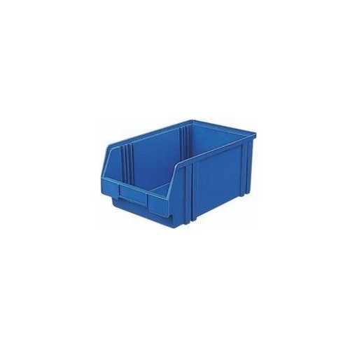 Cutie din plastic rezistent, 350/300x200x150mm, albastra