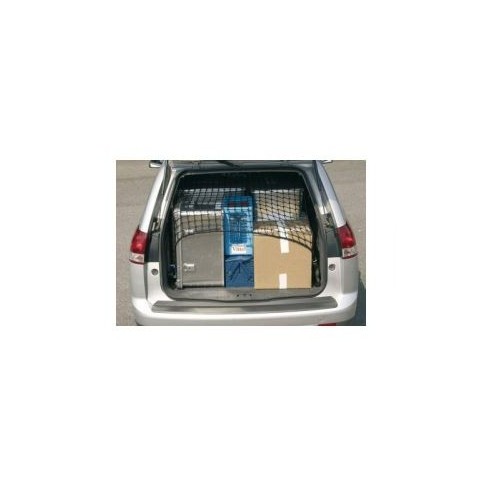 Plasa de protectie, din polietilena, grosime 5mm, 3x6m, pt auto, negru, 4 cleme de fixare