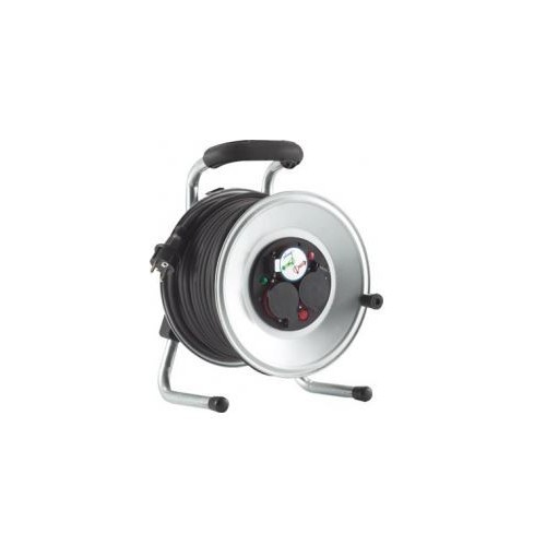 Tambur cablu electric, 40m, IP44, 3x250Vtie termica, neopren, H07RN-F 3Gx1,5