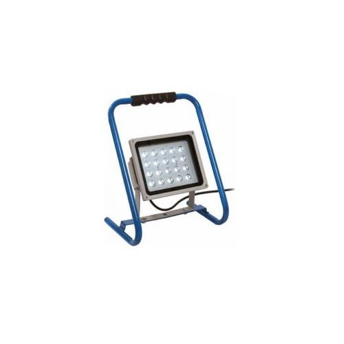 Reflector cu LED, IP 65, 20W, 1600 lm, cablu 2m, 20 LED-uri, 20 LED-uri, cu suport