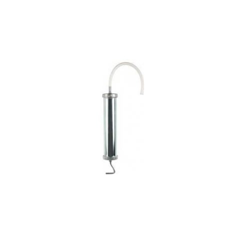 Pompa de aspirare/umplere, cromata, 500ml