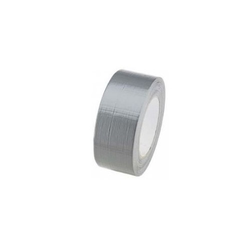 Banda adeziva cu insertie textila G76, 50mx50mm, argintiu