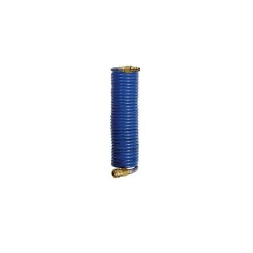Furtun spiralat din nylon, complet cu cuple rapide, Ø6,3x7,9mm, 5m