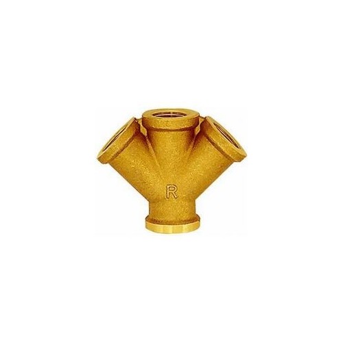 Racord pneumatic, fara cupla rapida, filet interior G3/8, alama, 3 iesiri