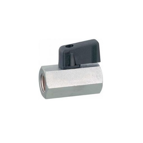Mini-robinet cu bila cu maner 93500, filet interior/interior 1/4