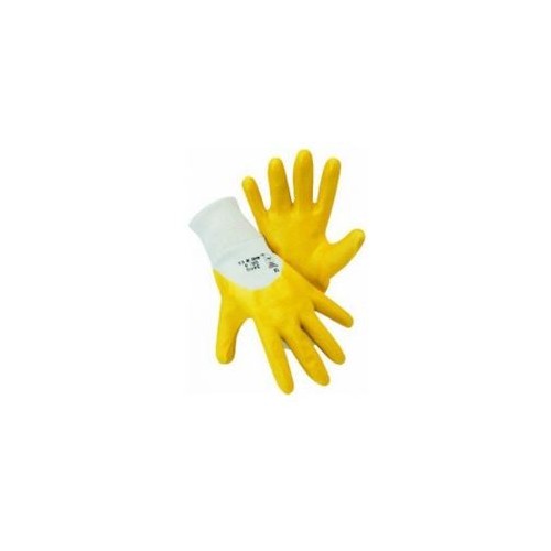 Manusi de protectie din nitril Mechanic, mar. 7, galben