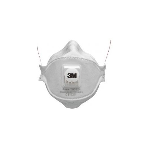 Masca de protectie pt praf fin 9332+, cu supapa expiraretie P3