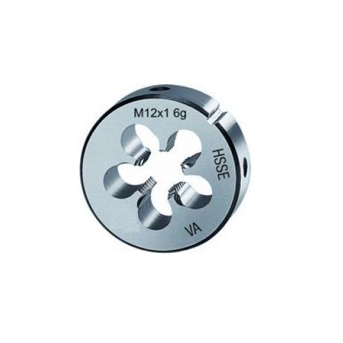 Filiera EN22568 HSS-Co5%, M 8x1,00