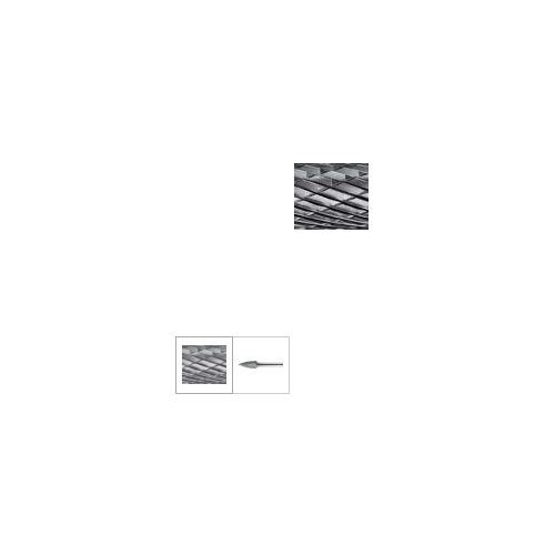 Freza carbura, forma proiectil SPG 1020 dantura C, coada Ø6mm, 10x20mm