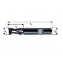 Freza din carbura monobloc, blank, tip W
