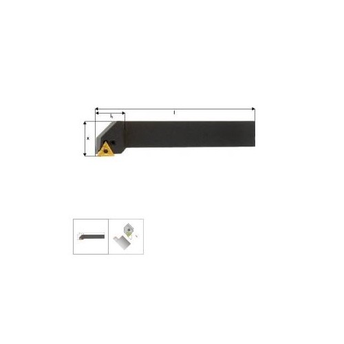 Cutit de strunjire ISO, 90 grade, PTGNR 2020 K16