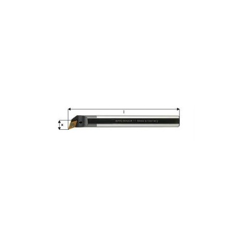 Bara strunjire ISO, 107,5 grade, cu racire interioara, A16Q SDQCR 07