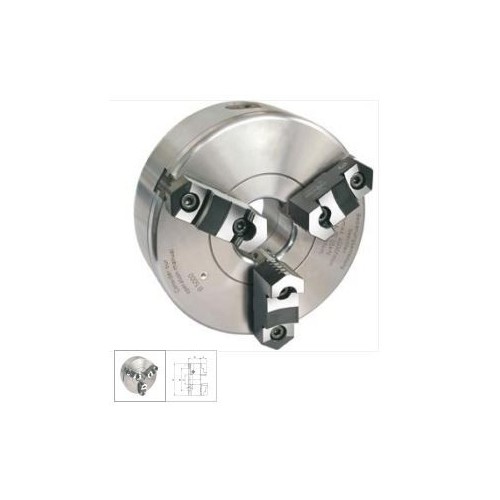 Universal de strung din otel, 3 bacuri, DIN6354, 250mm