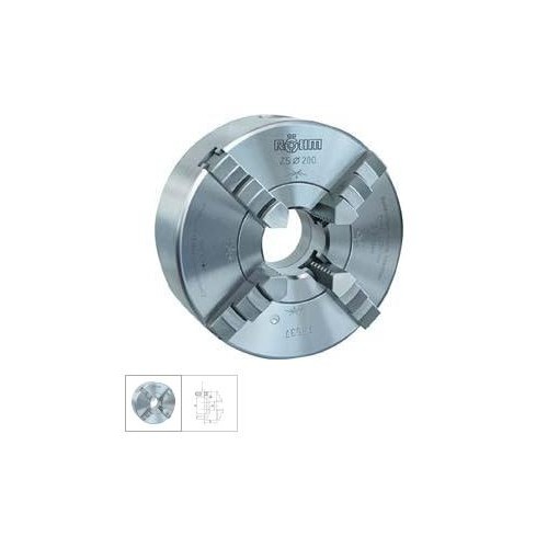Universale de sturng cu 4 bacuri DIN 55027 ZG, fonta, 200mm KK 6